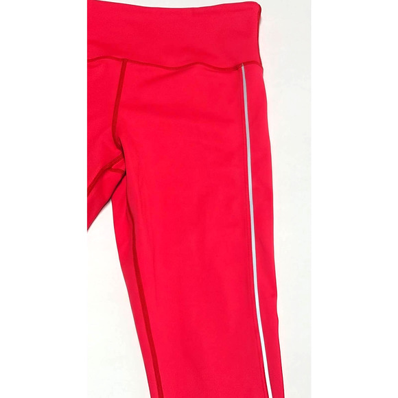 Zyia Active Popsicle pink reflective stripe Light N Tight Leggings women's 6-8 - Picture 7 of 8